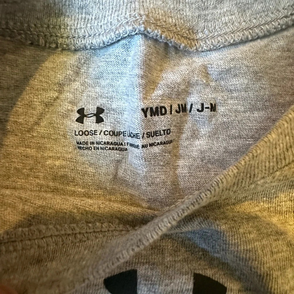 Under Armour Boys Youth Medium LongSleeve Gray Camo Every Day - Picture 3 of 3